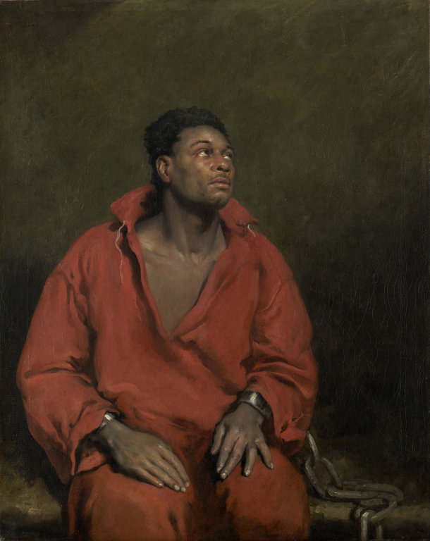 Ira Aldridge as Captive Slave 1827 by John Philip Simpson (1782-1847) Art Institute of Chicago 2008.188